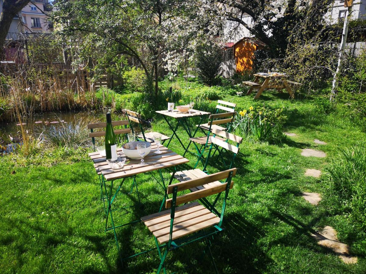 Combles et Vous, Duplex T6 Colmar, Famille, ALL INCLUSIVE, Jardin&Parking vélos Extérieur photo