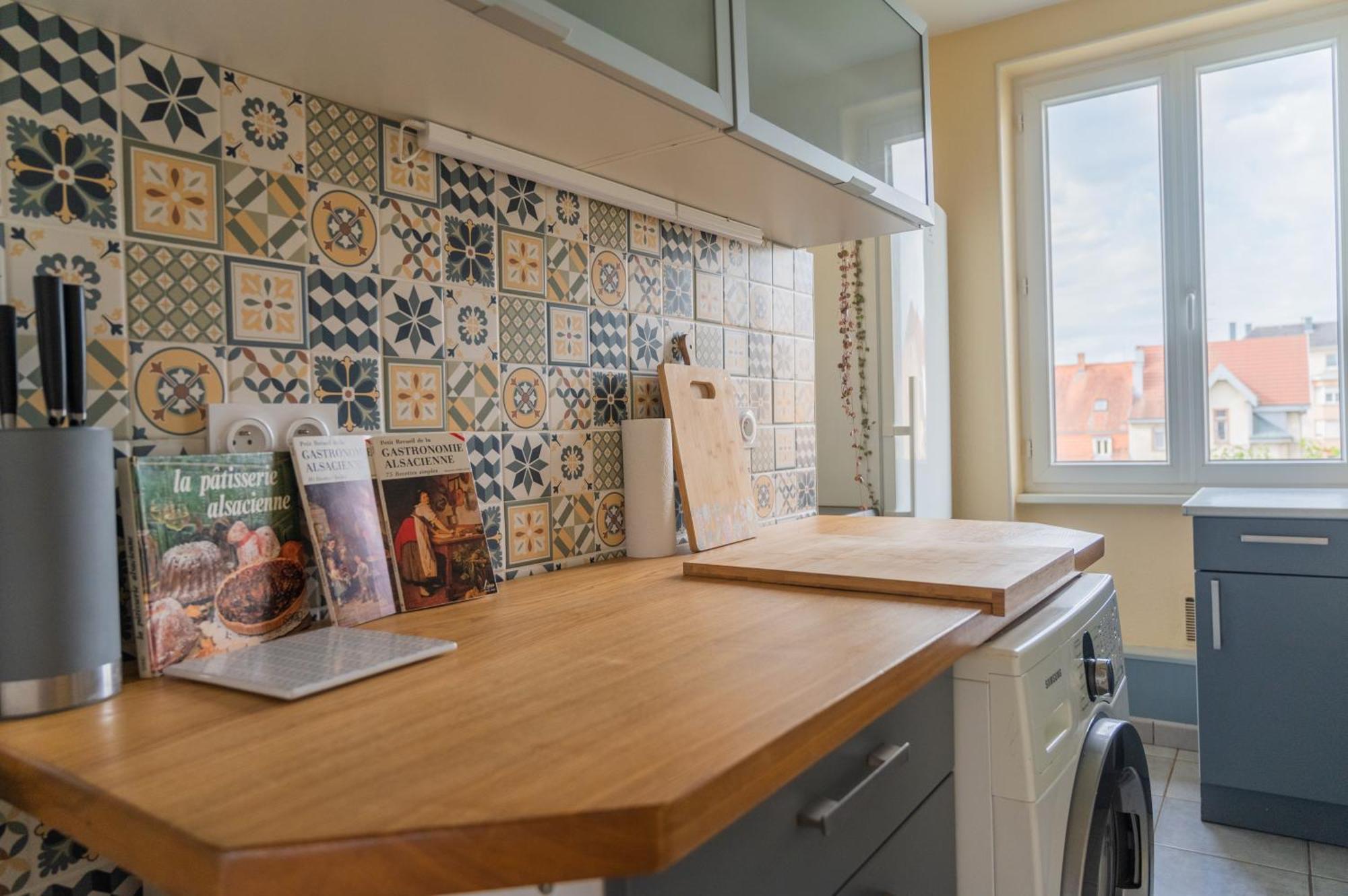 Combles et Vous, Duplex T6 Colmar, Famille, ALL INCLUSIVE, Jardin&Parking vélos Extérieur photo
