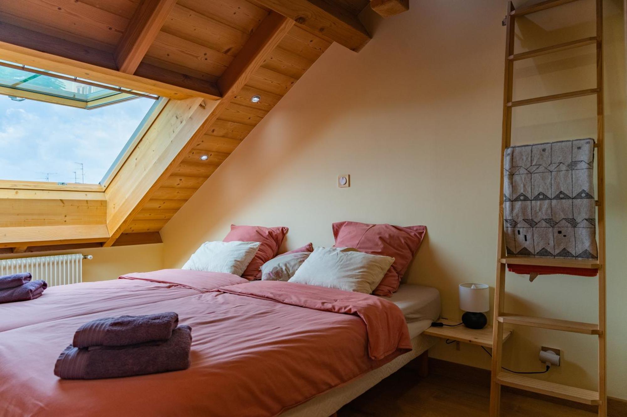 Combles et Vous, Duplex T6 Colmar, Famille, ALL INCLUSIVE, Jardin&Parking vélos Extérieur photo